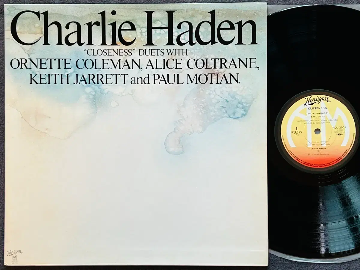 LP : Charlie Haden - Closeness | 브랜드 중고거래 플랫폼, 번개장터